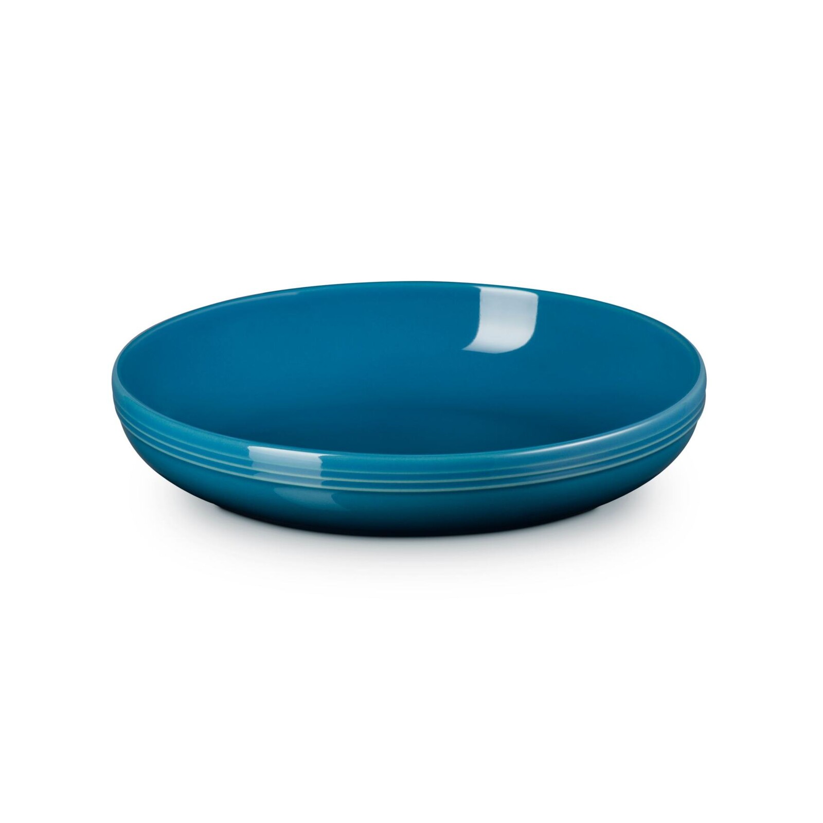 Jedálenská misa COUPE 22 cm, 960 ml, DEEP TEAL, kamenina, Le Creuset