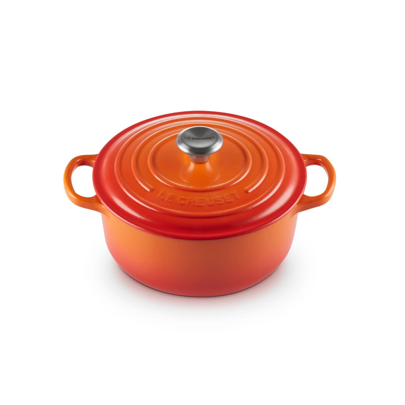 Kastról SIGNATURE 20 cm, 2,4 l, FLAME, liatina, Le Creuset