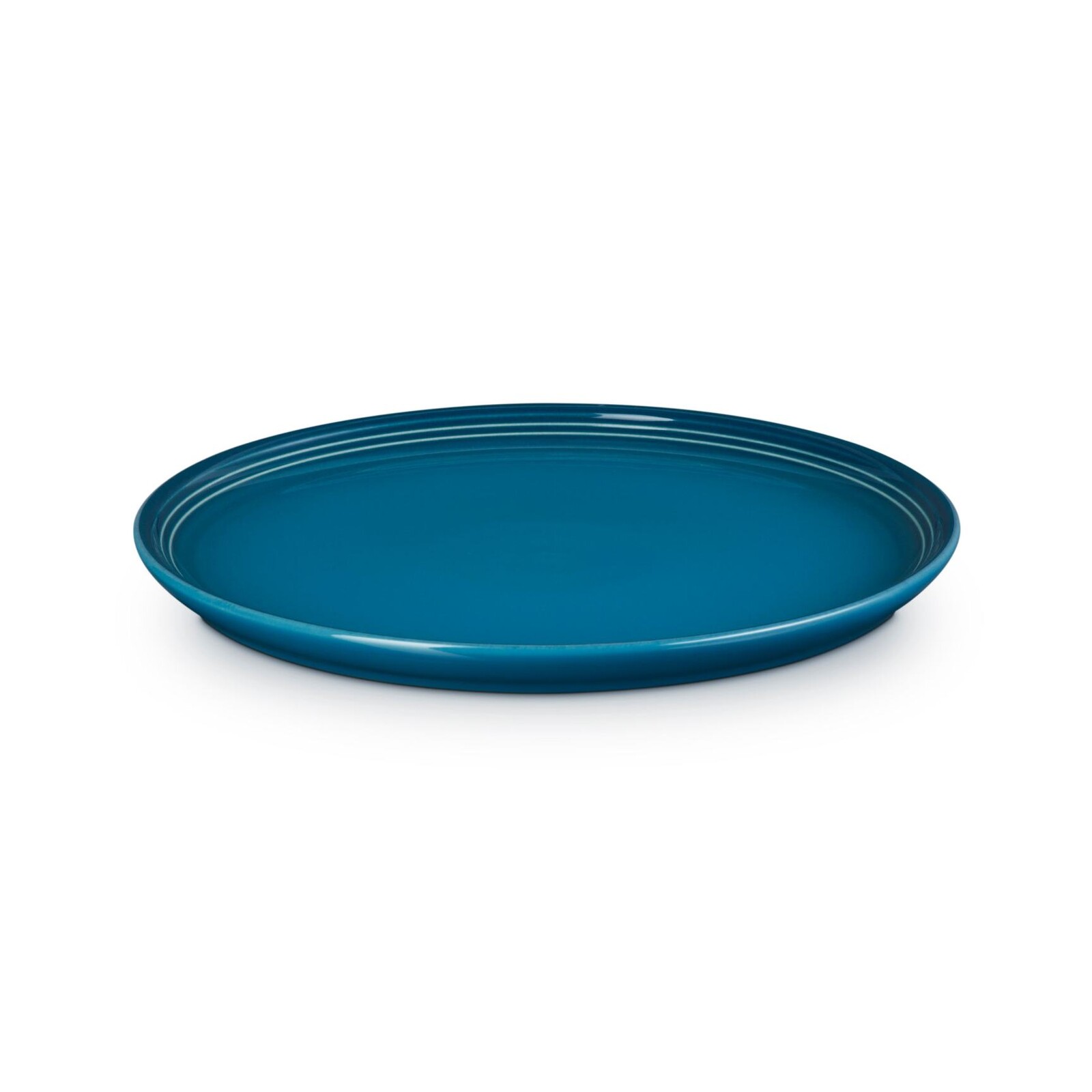 Prílohový tanier COUPE 22 cm, DEEP TEAL, kamenina, Le Creuset