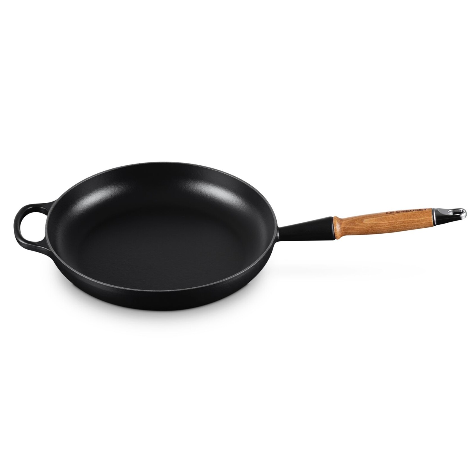 Panvica na vyprážanie SIGNATURE 28 cm, SATIN BLACK, liatina, Le Creuset