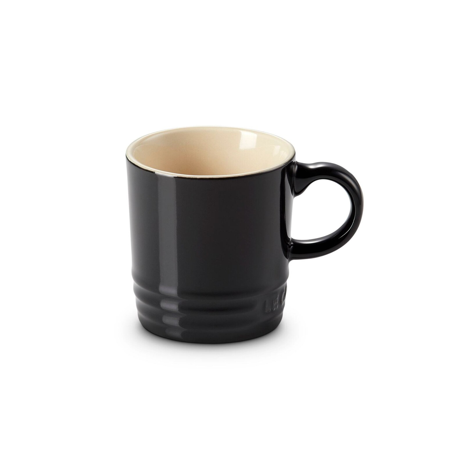Šálka na espreso 100 ml, BLACK ONYX, kamenina, Le Creuset
