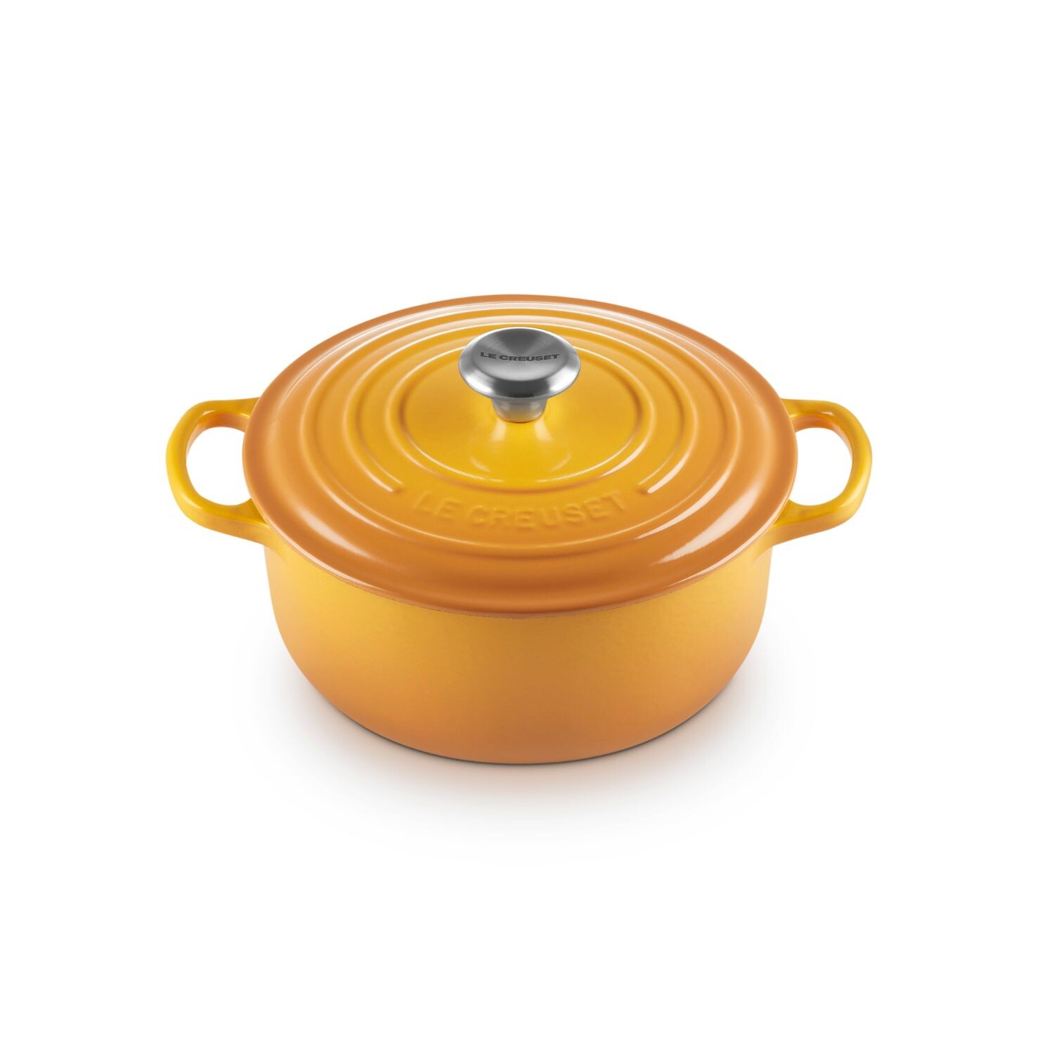 Kastról SIGNATURE 20 cm, 2,4 l, NECTAR, liatina, Le Creuset