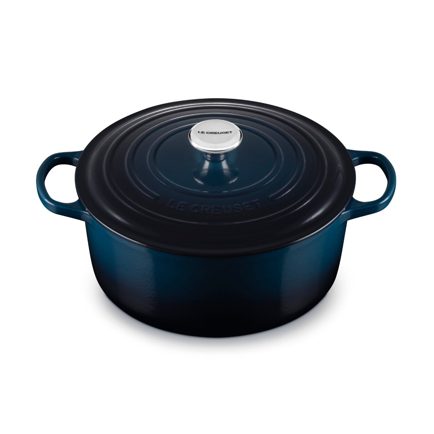 Kastról SIGNATURE 28 cm, 6,7 l, NUIT, liatina, Le Creuset