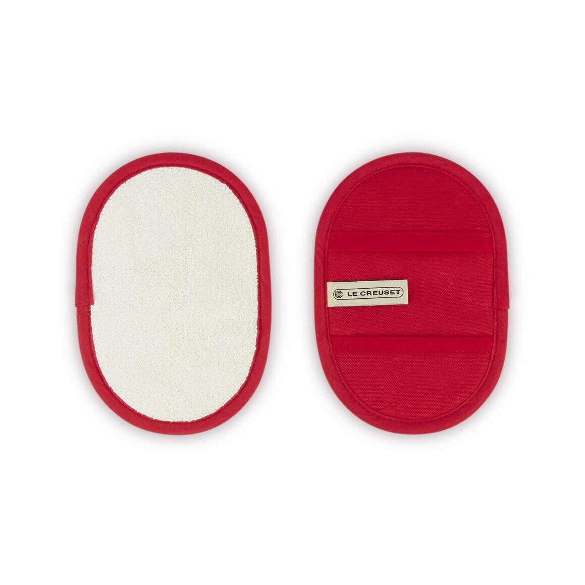 Chňapka na hrniec 17,5 x 12 cm, sada 2 ks, CERISE, bavlna, Le Creuset