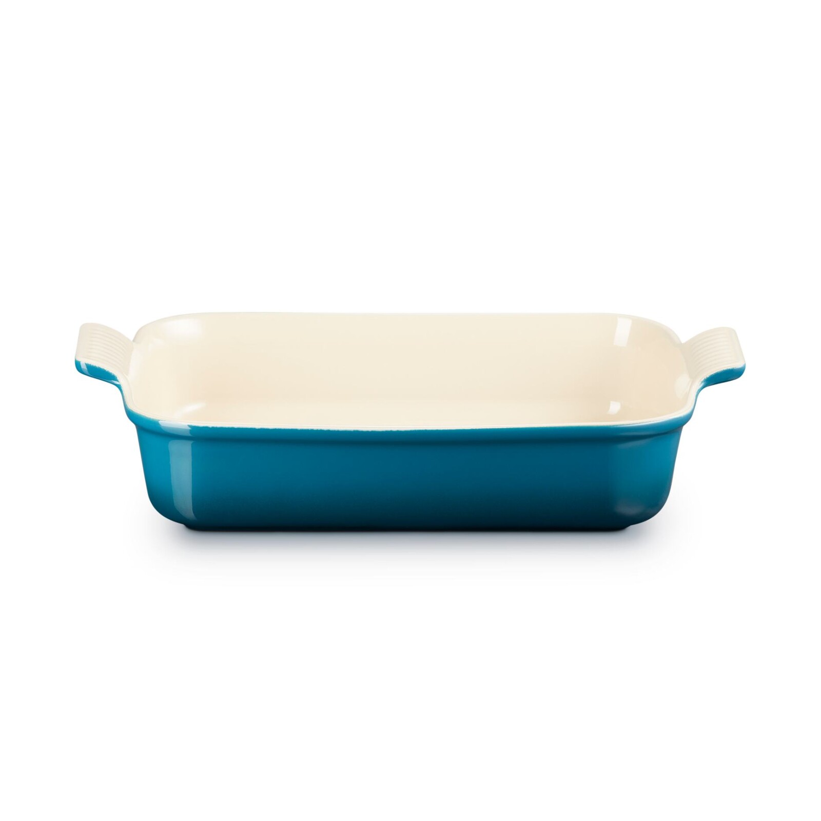 Zapekacia miska HERITAGE 32 cm, 4 l, DEEP TEAL, kamenina, Le Creuset