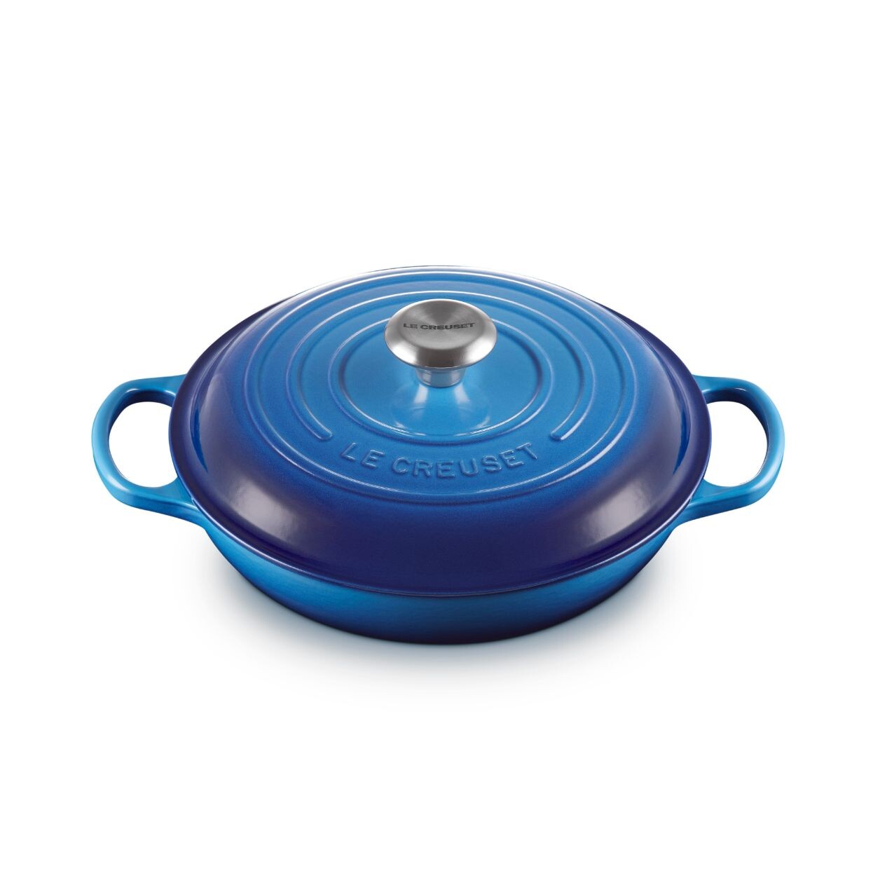 Kastról SIGNATURE 26 cm, 2,2 l, AZURE, liatina, Le Creuset
