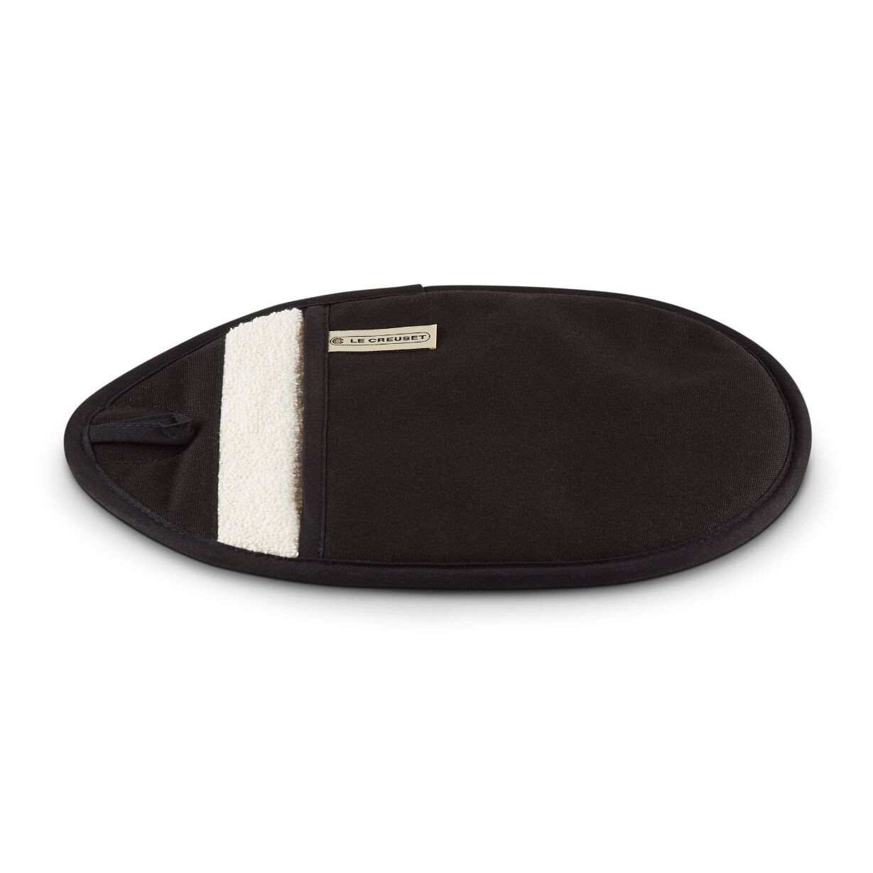 Chňapka na hrniec 32 x 20 cm, čierna, bavlna, Le Creuset