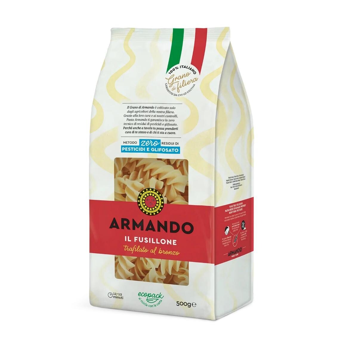 Cestoviny fusillone 500 g, ARMANDO
