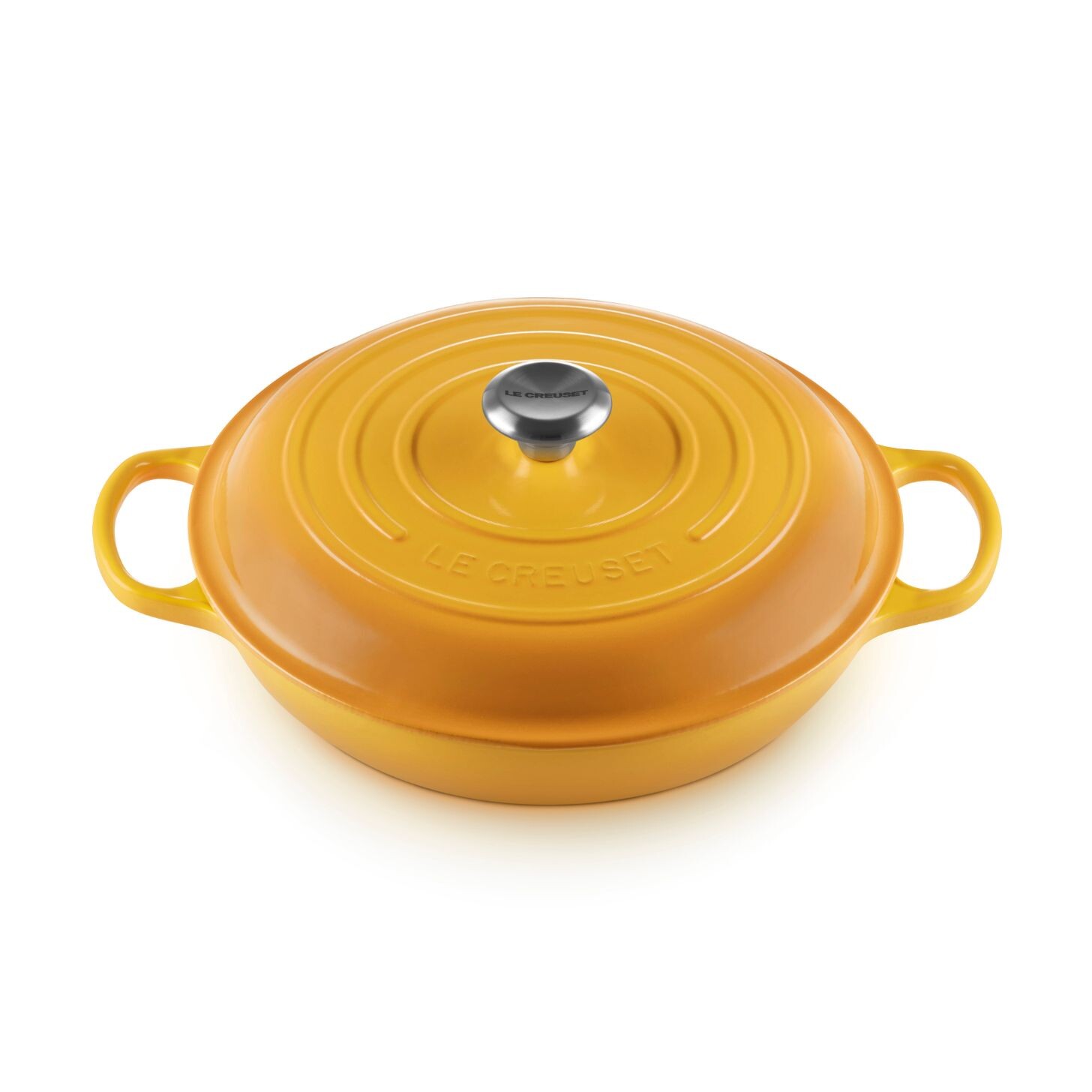 Kastról SIGNATURE 30 cm, 3,5 l, NECTAR, liatina, Le Creuset