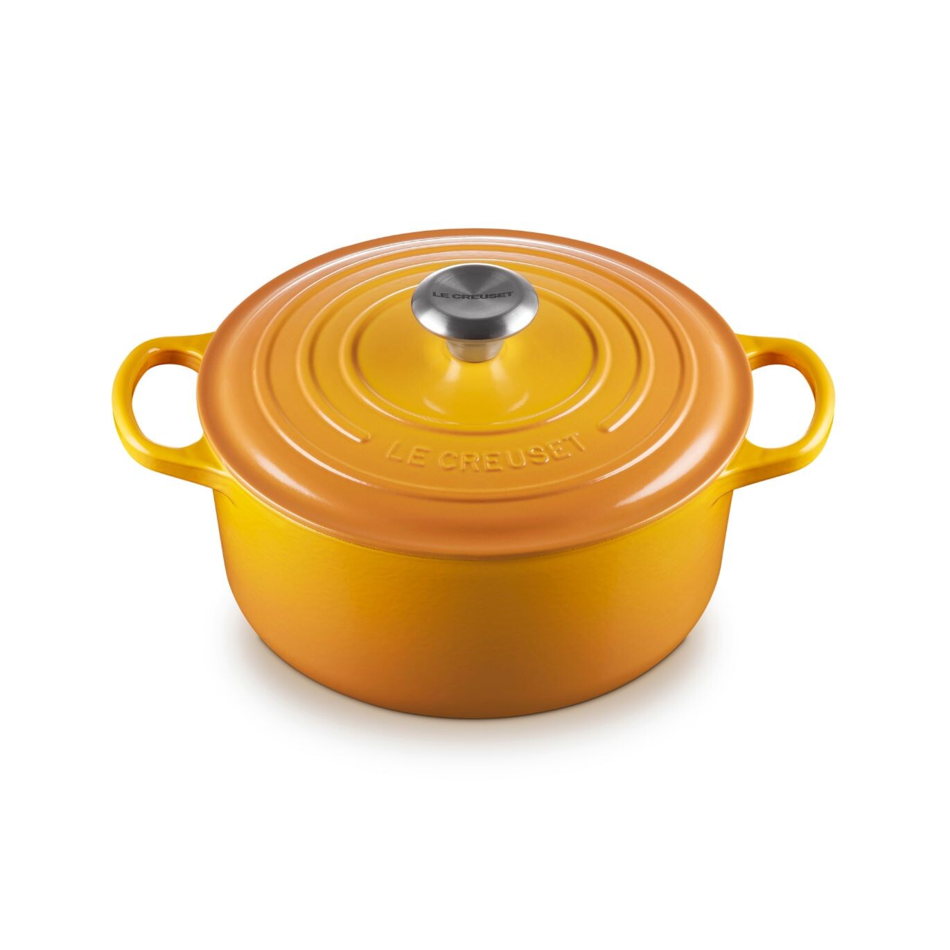 Kastról SIGNATURE 24 cm, 4,2 l, NECTAR, liatina, Le Creuset