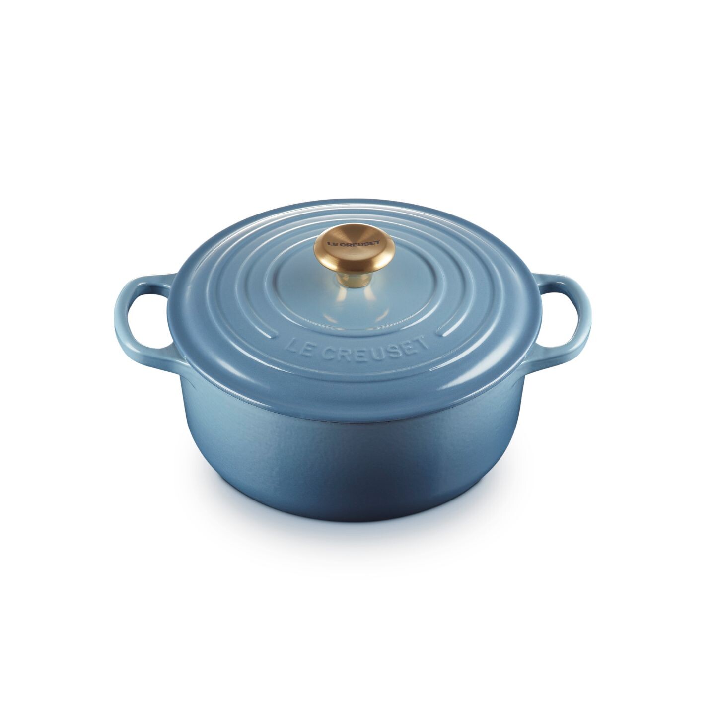 Kastról SIGNATURE 20 cm, 2,4 l, CHAMBRAY, liatina, Le Creuset