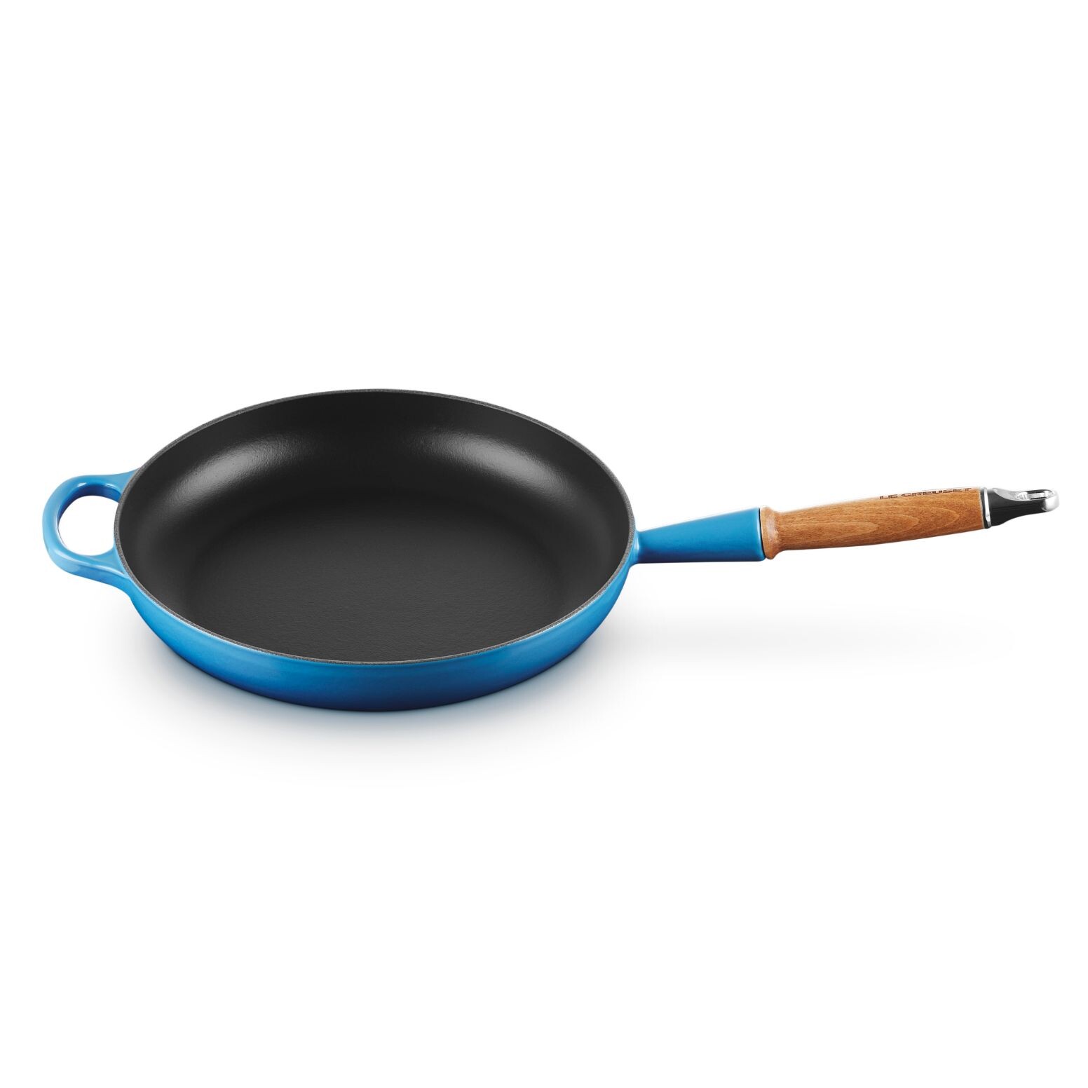 Panvica na vyprážanie SIGNATURE 28 cm, AZURE, liatina, Le Creuset