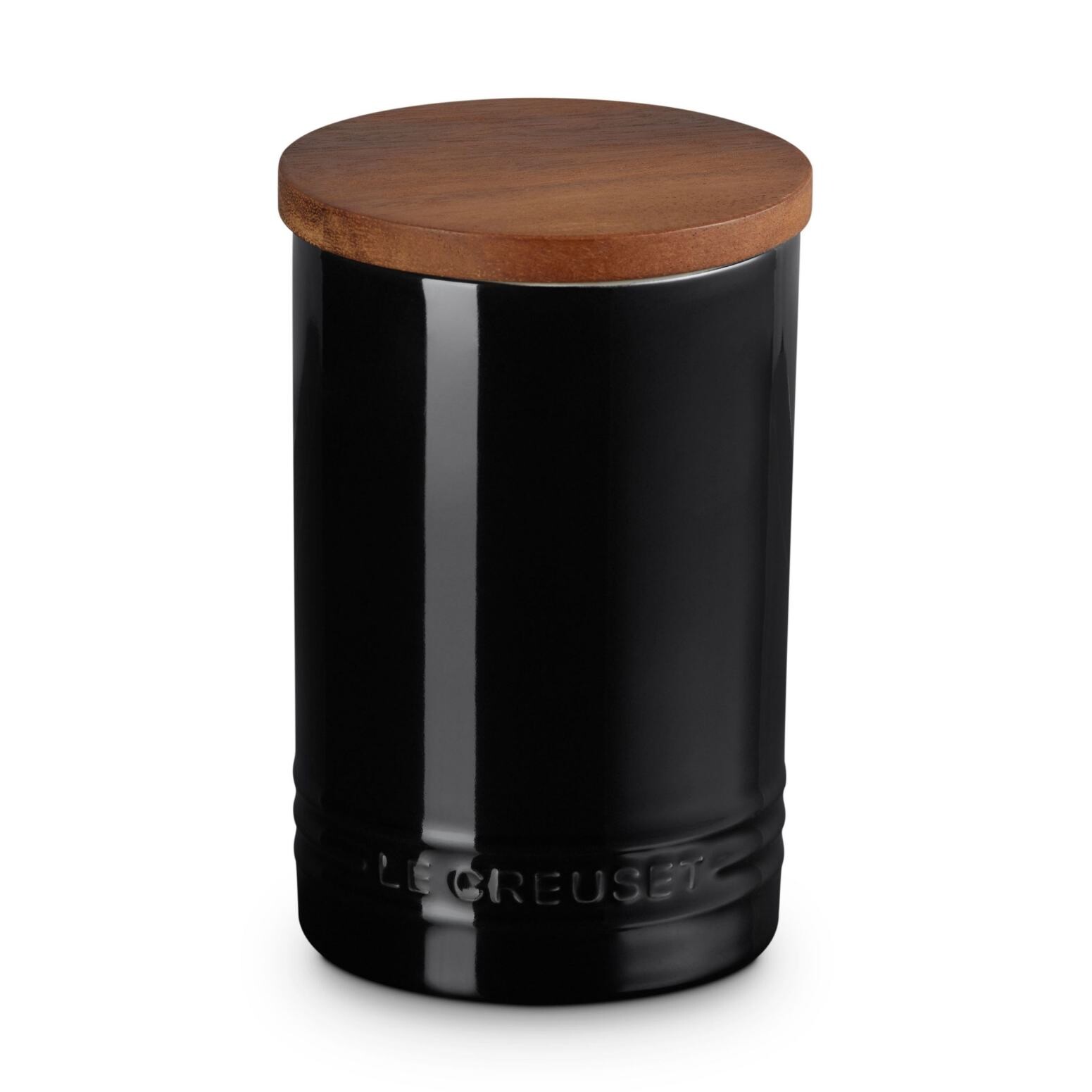 Dóza na potraviny SIGNATURE 770 ml, BLACK ONYX, kamenina, Le Creuset