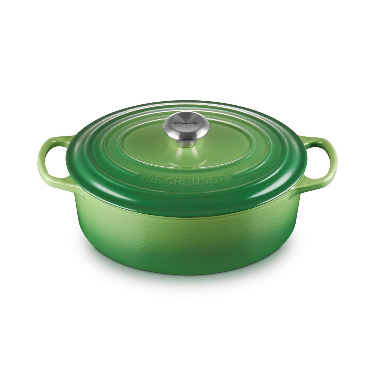 Kastról SIGNATURE 29 cm, 4,7 l, oválny, BAMBOO, liatina, Le Creuset