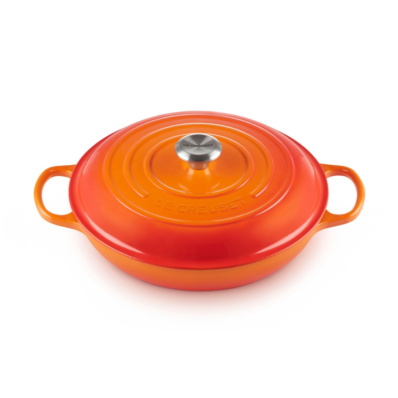 Kastról SIGNATURE 30 cm, 3,5 l, FLAME, liatina, Le Creuset