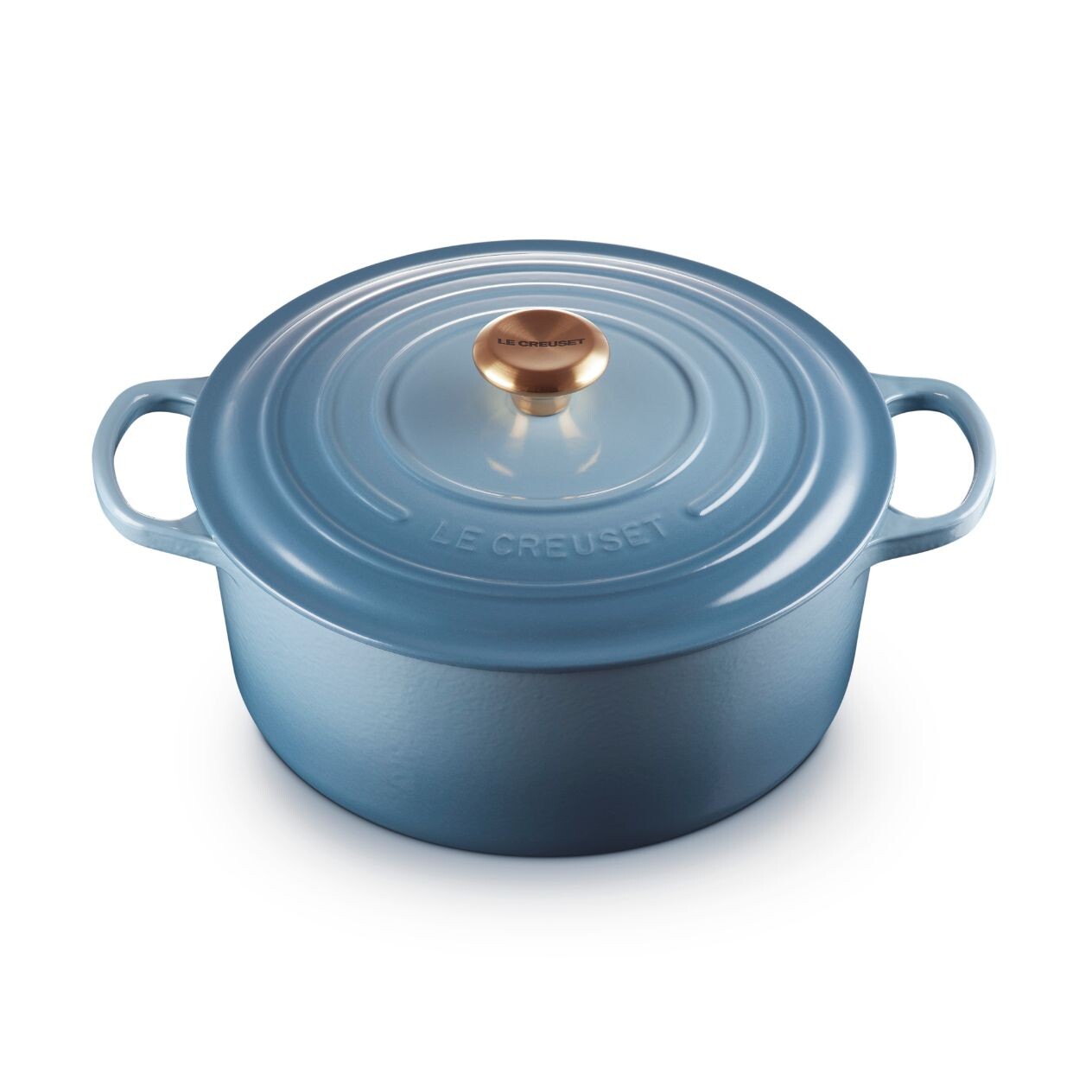 Kastról SIGNATURE 28 cm, 6,7 l, CHAMBRAY, liatina, Le Creuset