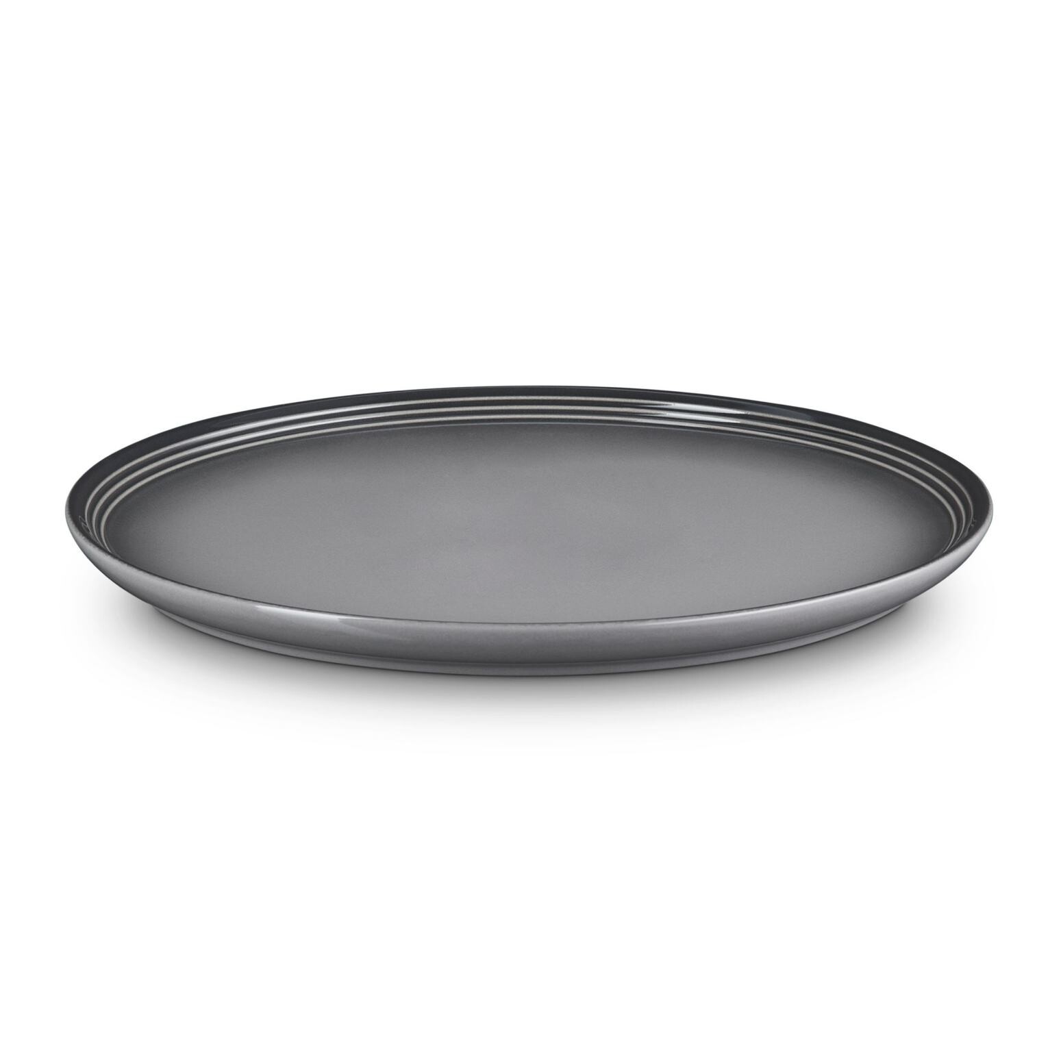 Jedálenský tanier COUPE 27 cm, FLINT, kamenina, Le Creuset