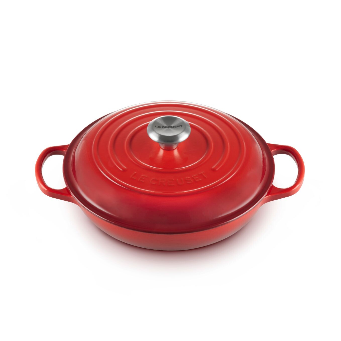 Kastról SIGNATURE 26 cm, 2,2 l, CERISE, liatina, Le Creuset
