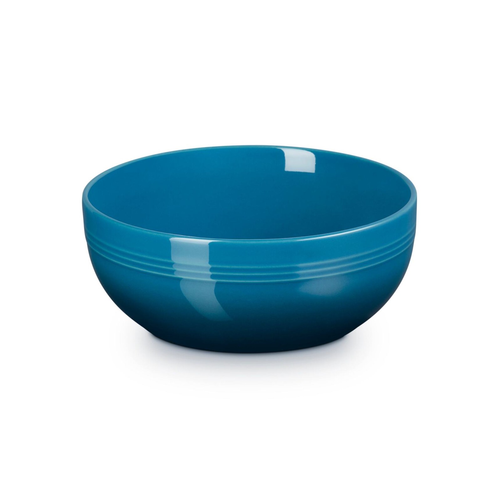 Jedálenská miska COUPE 16 cm, 770 ml, DEEP TEAL, kamenina, Le Creuset