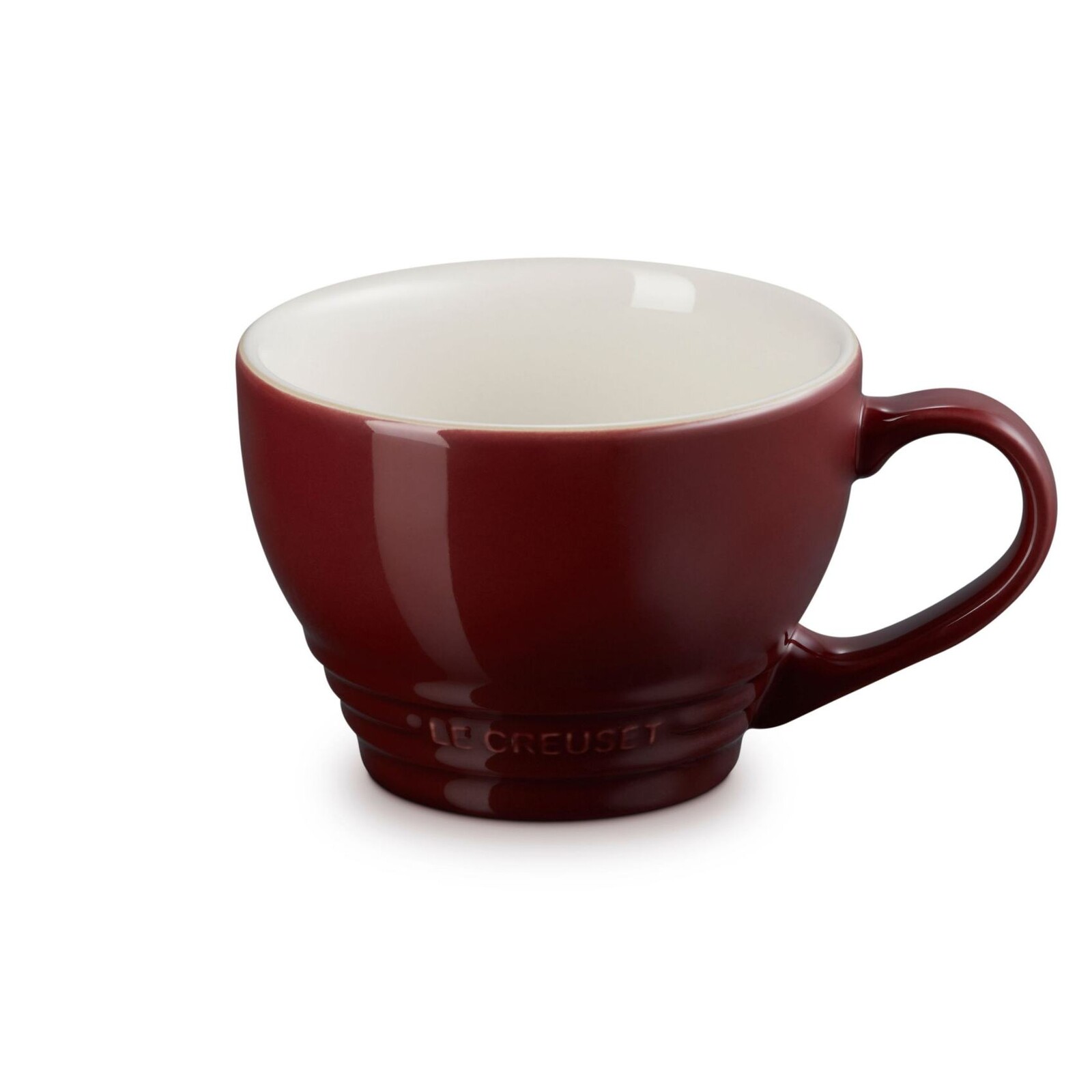 Hrnček na cappuccino 400 ml, GARNET, kamenina, Le Creuset