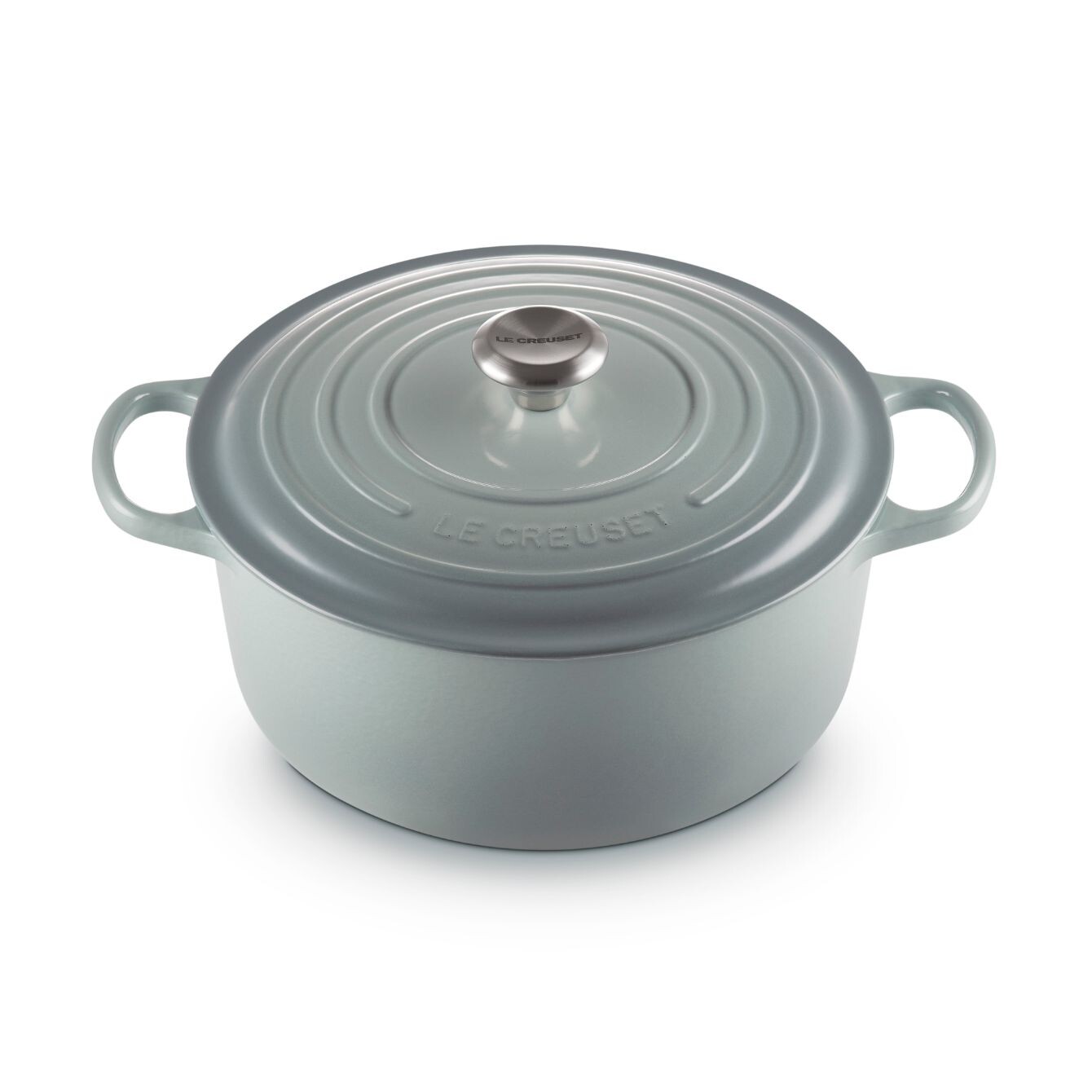 Kastról SIGNATURE 28 cm, 6,7 l, SEA SALT, liatina, Le Creuset