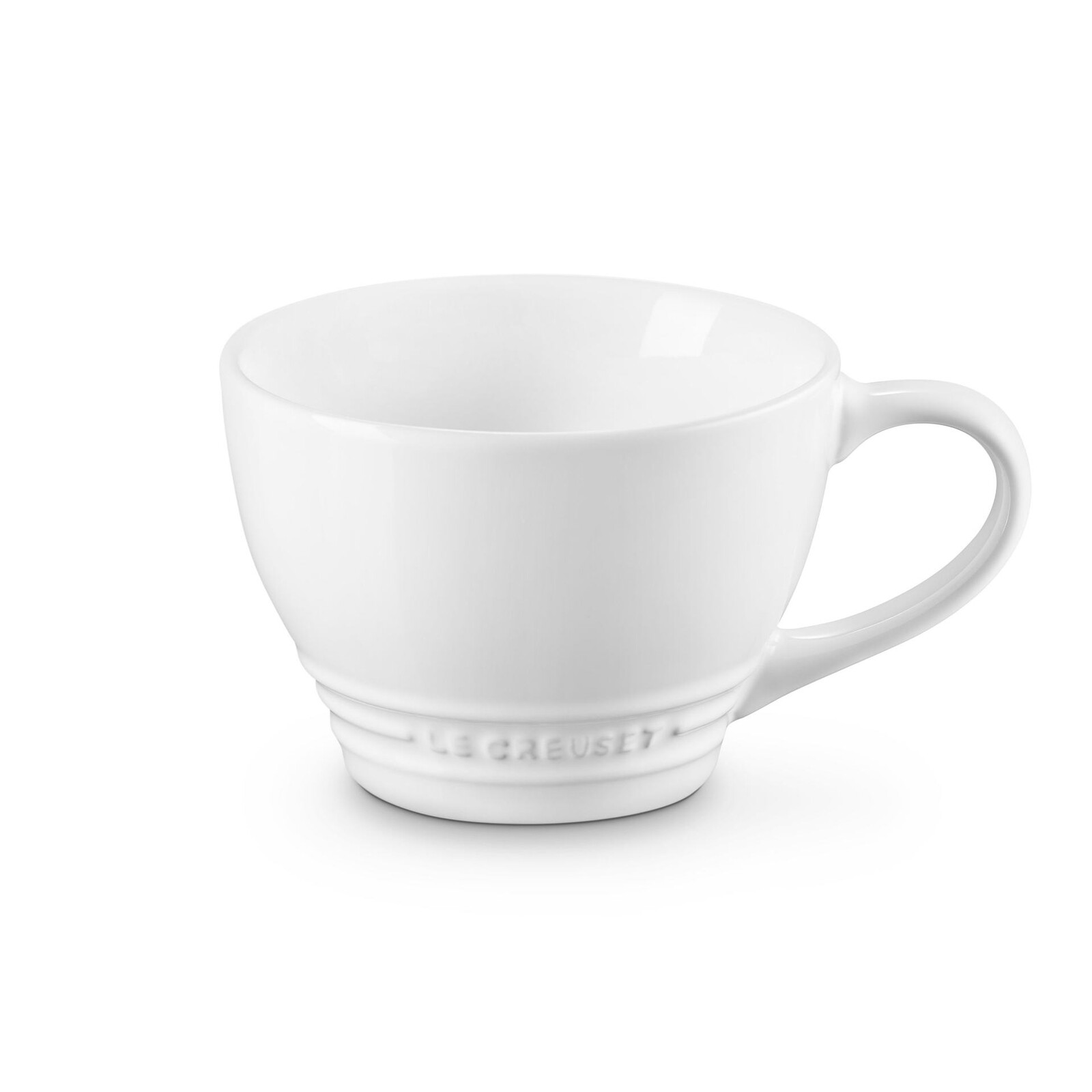 Hrnček na cappuccino 400 ml, WHITE, kamenina, Le Creuset