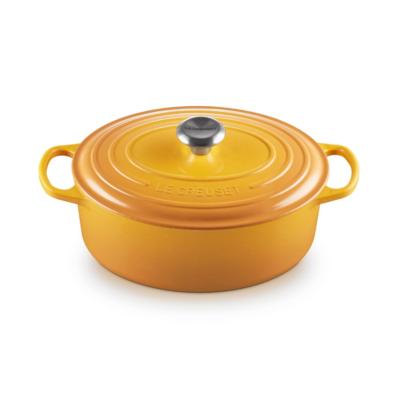 Kastról SIGNATURE 29 cm, 4,7 l, oválny, NECTAR, liatina, Le Creuset