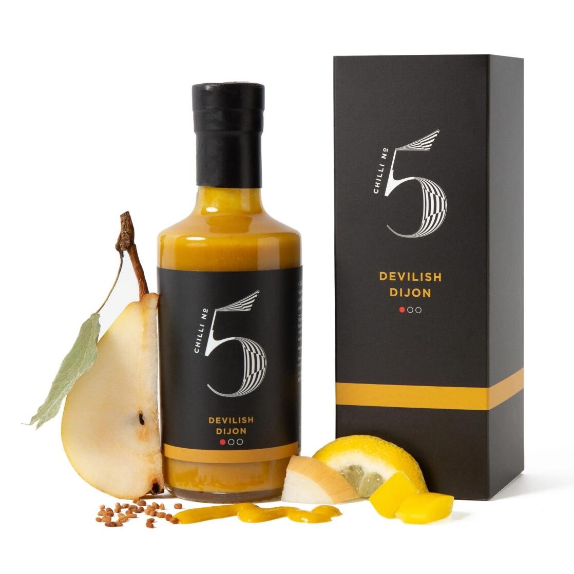Gurmánska chilli omáčka DEVILISH DIJON 200 ml, Chilli No5