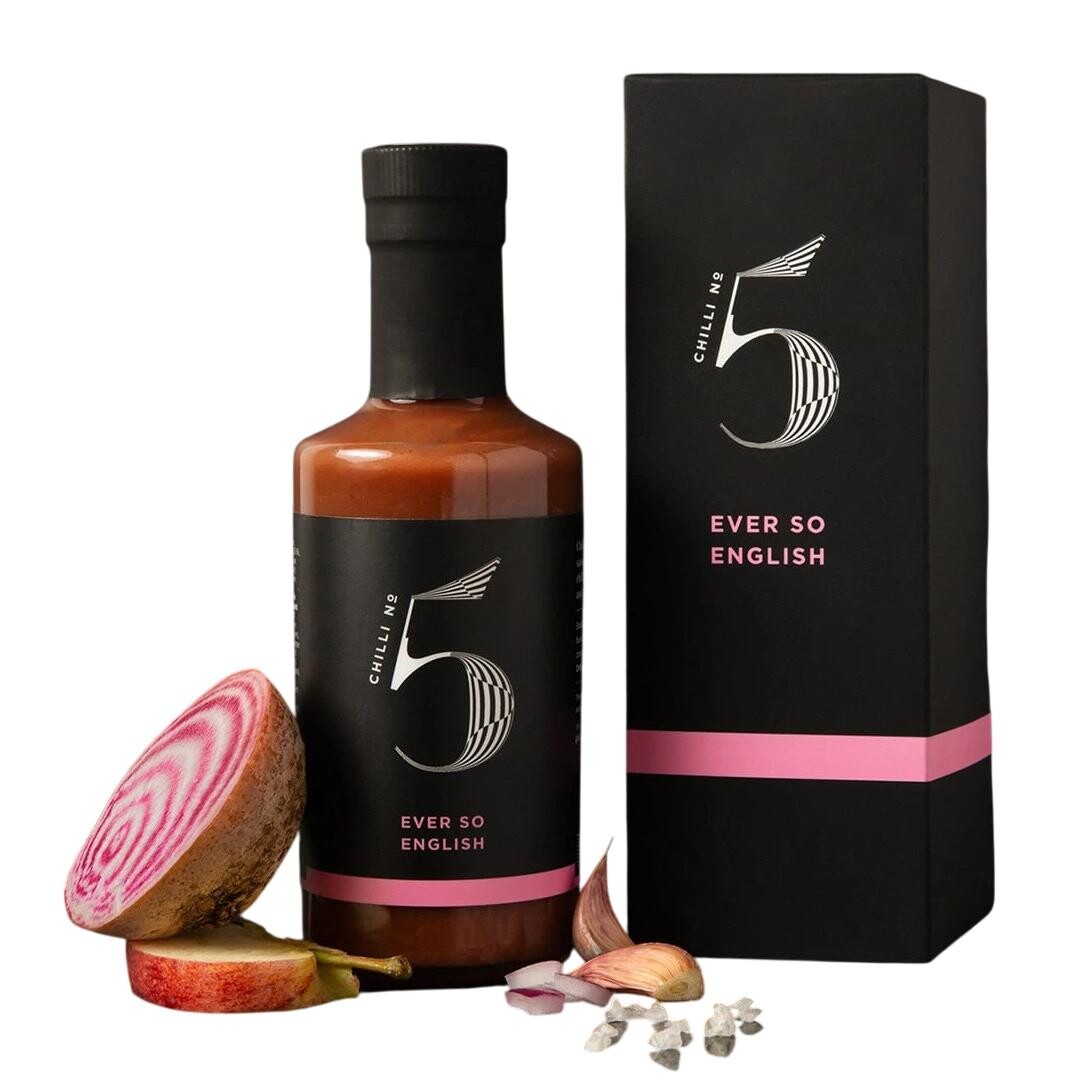 Gurmánska chilli omáčka EVER SO ENGLISH 200 ml, Chilli No5