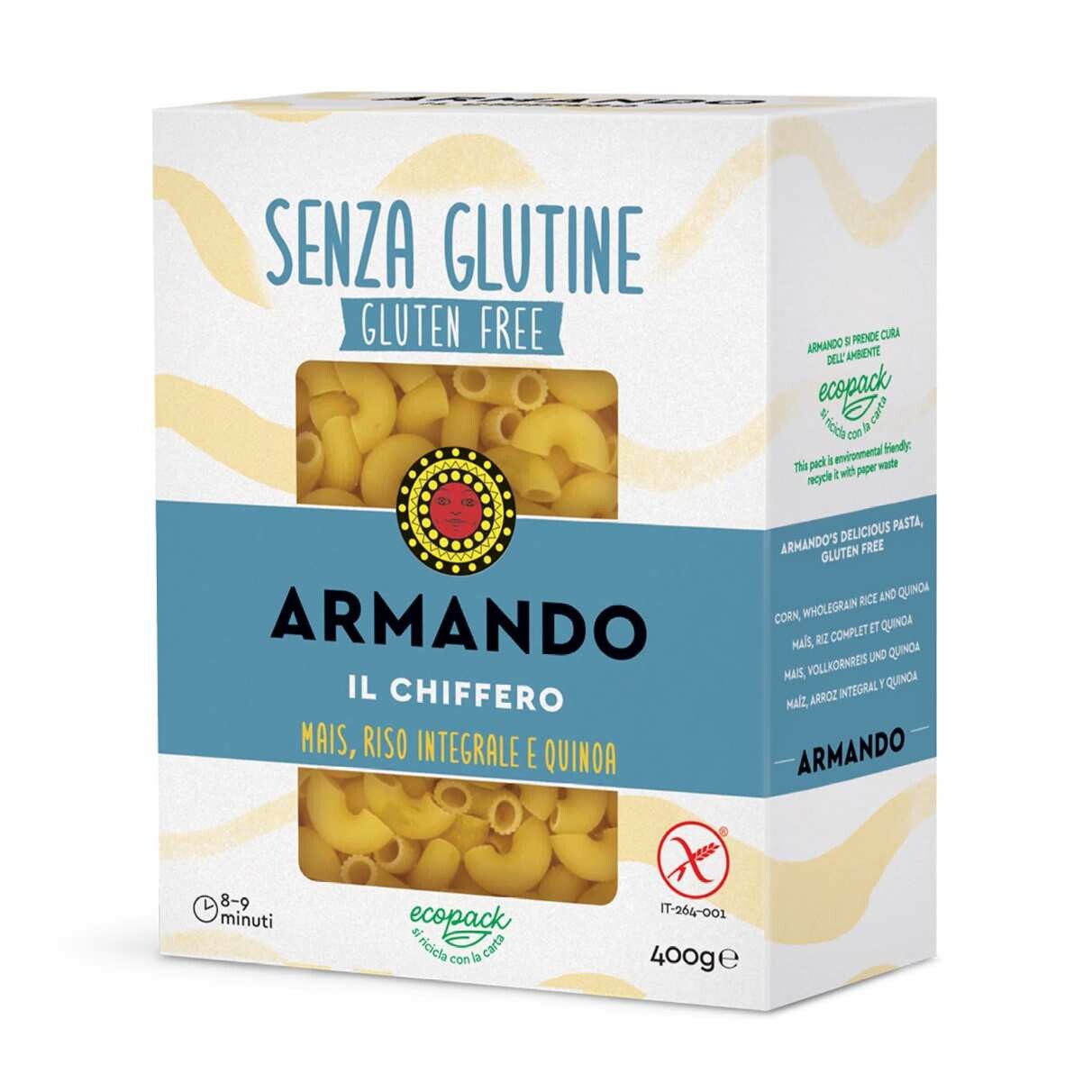 Cestoviny kolienka 400 g, bez lepku, ARMANDO