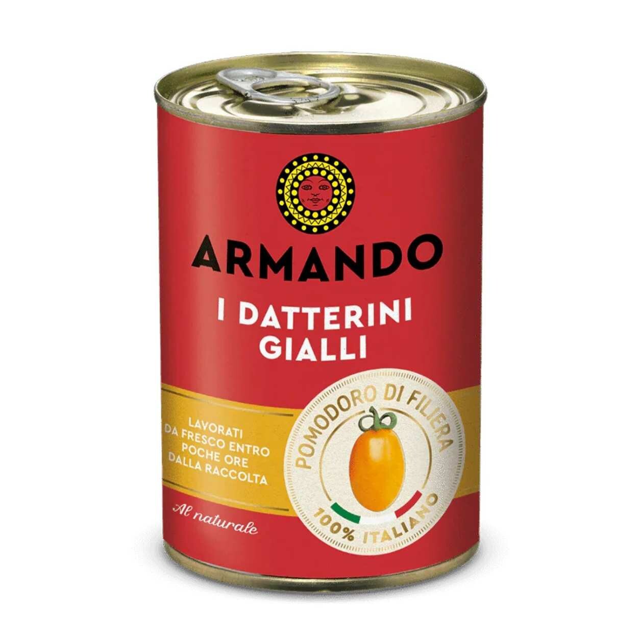 Lúpané paradajky datterini 400 g, ARMANDO