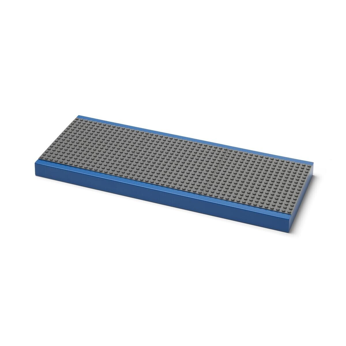 LEGO Polička na vystavenie stavebníc - modrá