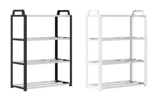 MAKRO - Botník 4-poschodový rôzne farby