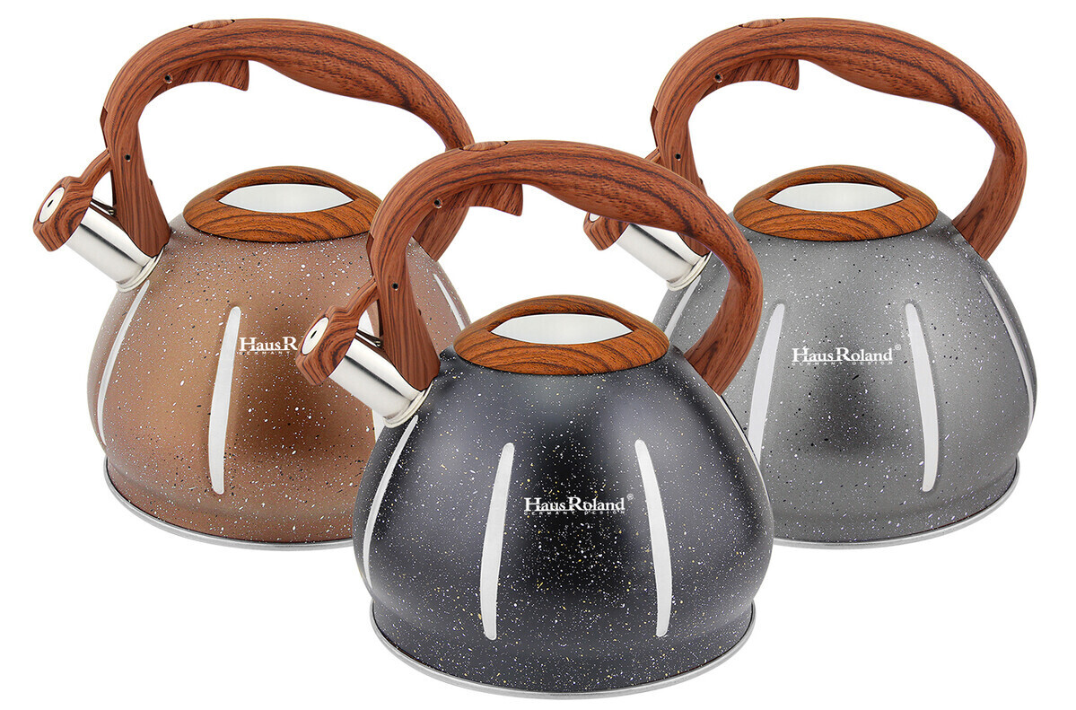 MAKRO - Čajník pískací 3L rôzne farby