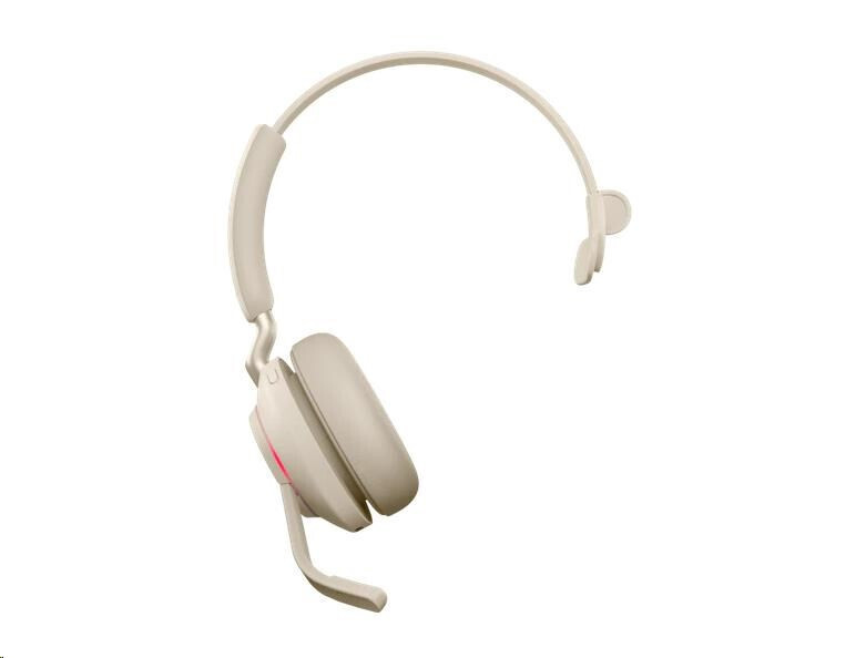 Jabra náhlavná súprava Evolve2 65, Link 380a MS, mono, béžová