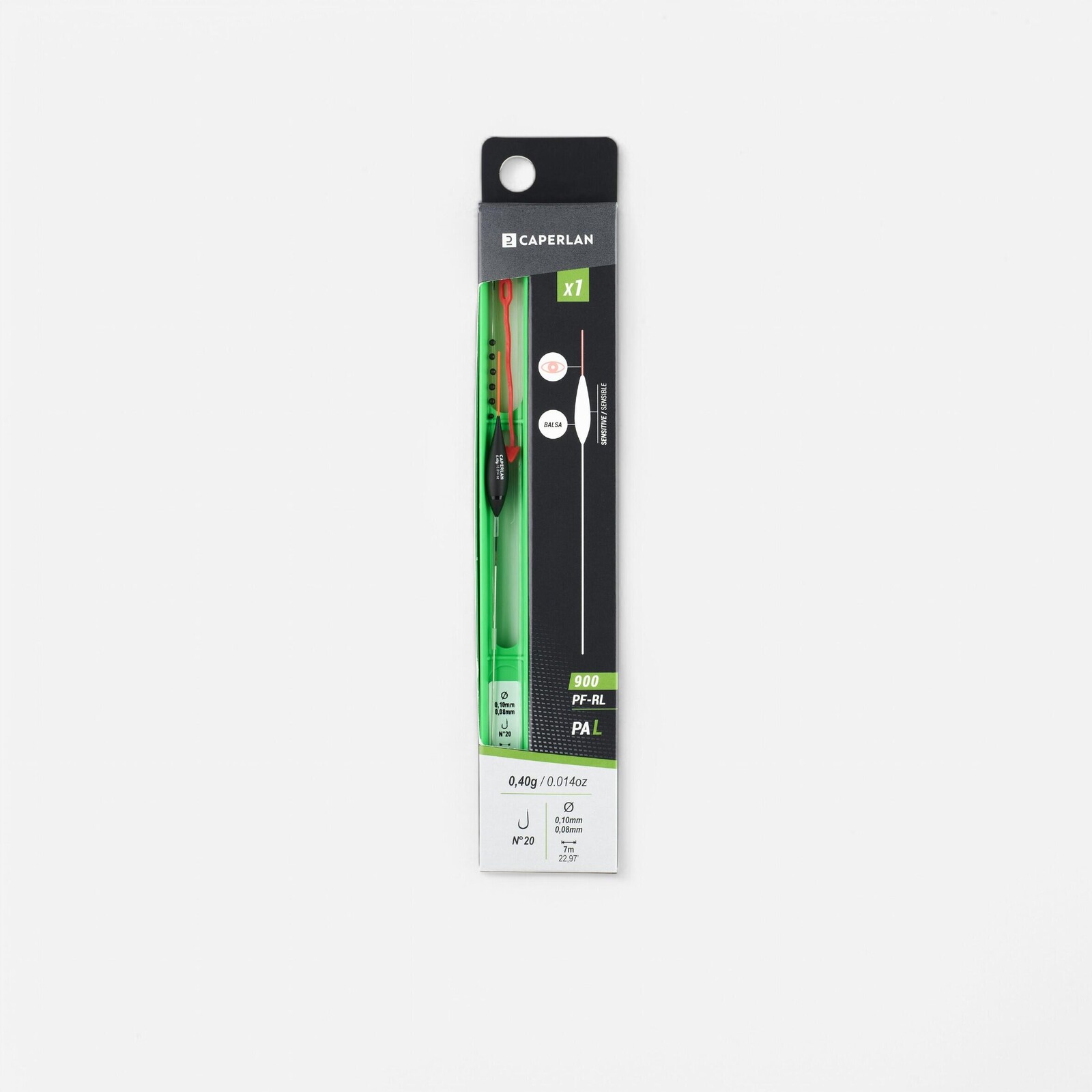 Montáž PF-RL900 L 0,4 g na lov v rybníku