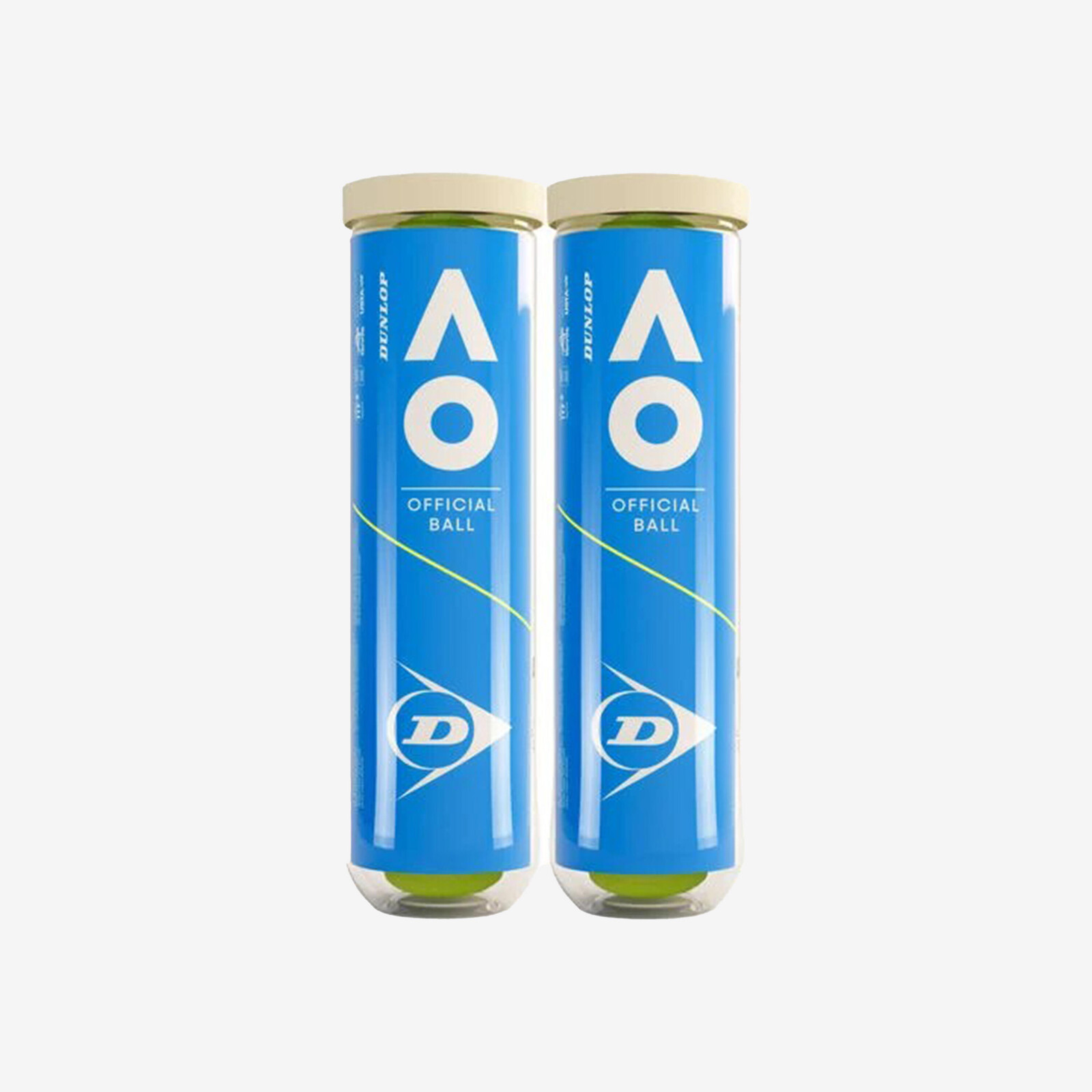 DUNLOP Australian Open univerzálne tenisové loptičky 8 ks dvojbalenie žlté