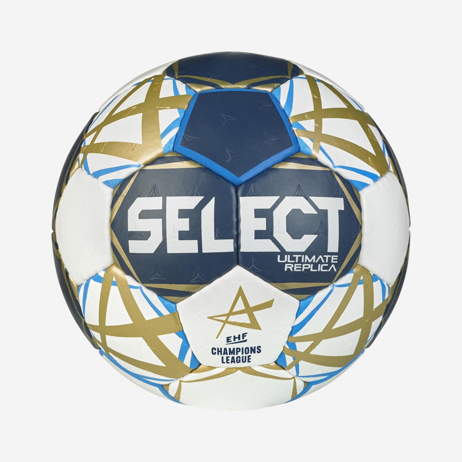 SELECT Replica Champions League 25-26 hádzanárska lopta modro-zlatá veľ. 2