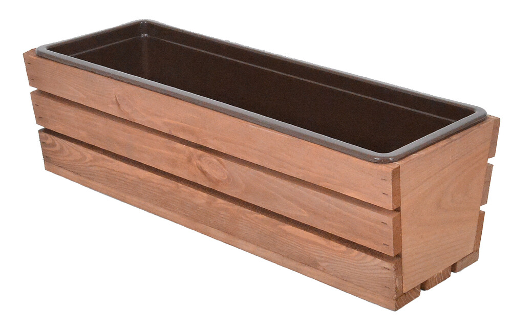 Drevený truhlík MODERN Rojaplast