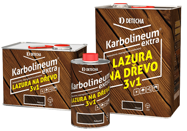 KARBOLINEUM EXTRA 3v1 - Olejová lazúra na drevo jedľa (karbolineum) 160 kg