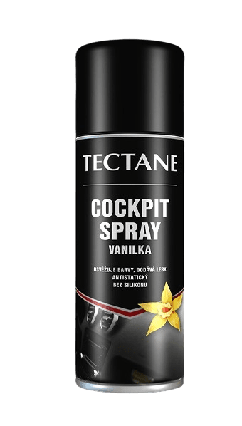 TECTANE COCKPIT SPRAY - Sprej na interiérové časti vozidla 0,4 L (vanilka)