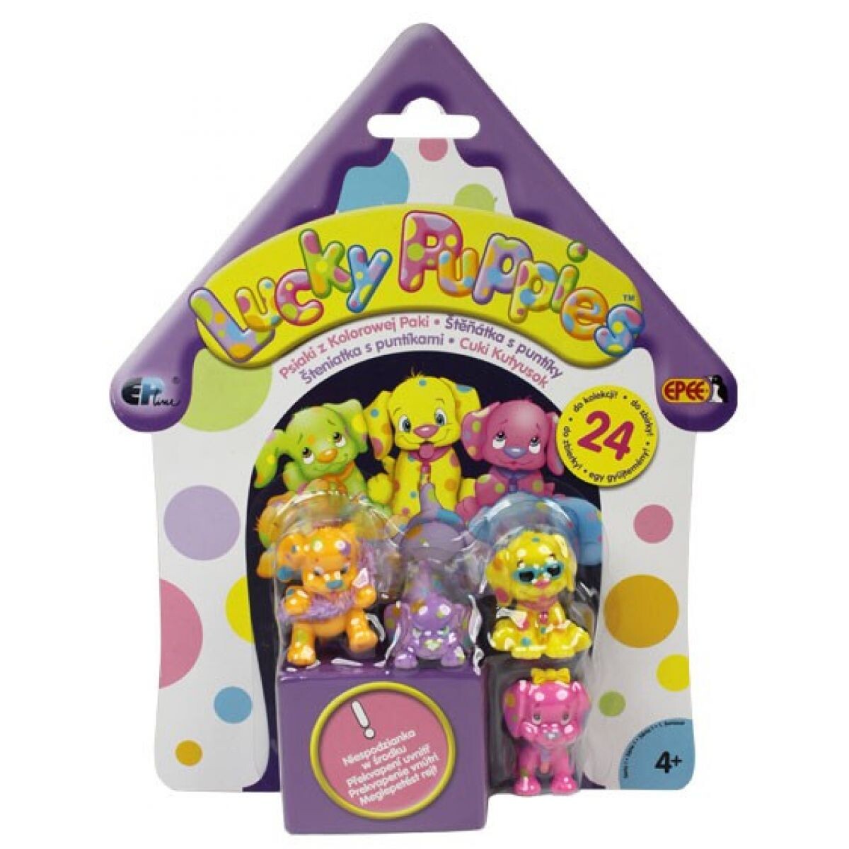 EP Line Lucky Puppies blistr 5ks