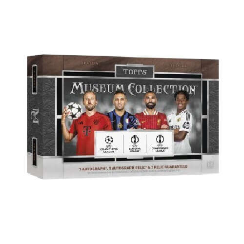Topps 2024-2025 Topps UEFA Club Competition Museum Collection Soccer Hobby Box