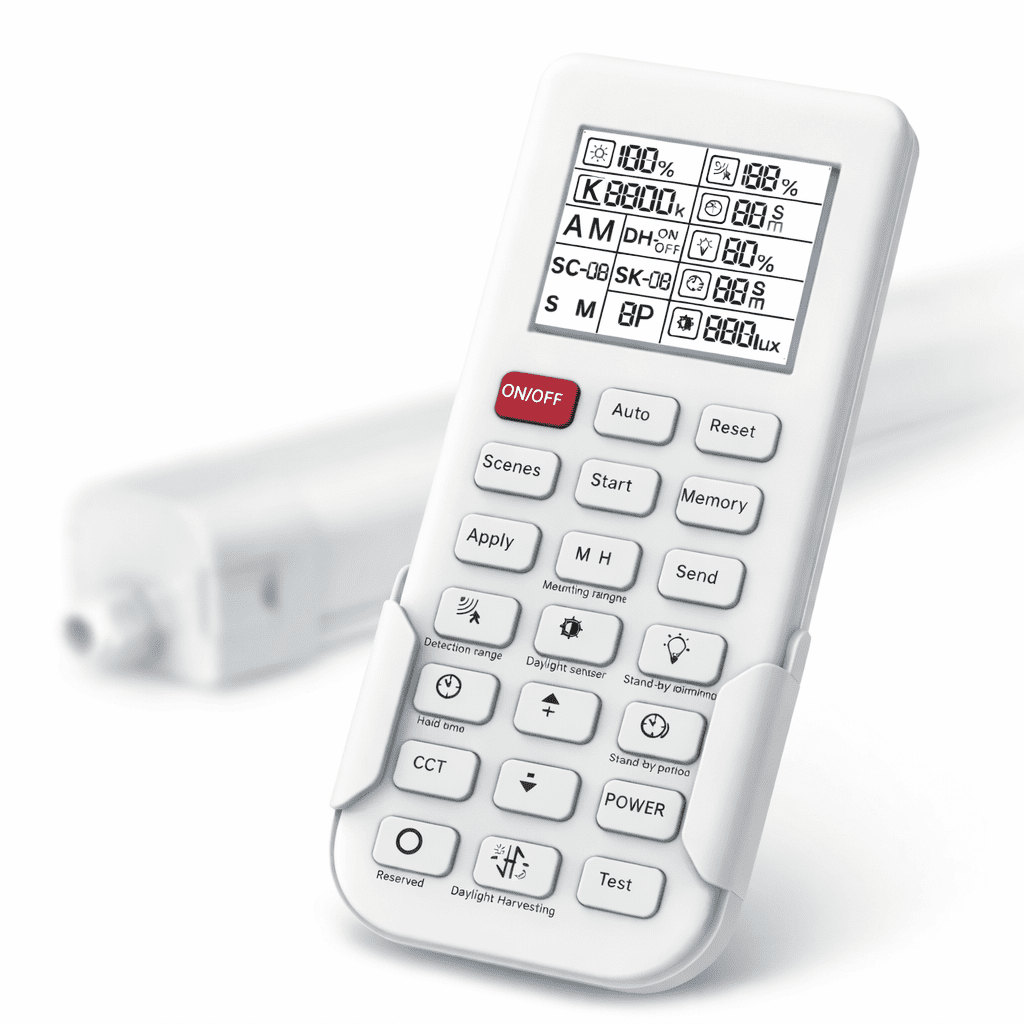 LED Solution Diaľkový ovládač pre LED prachotesné svietidlo 150cm 60W s pohybovým senzorom 20300074