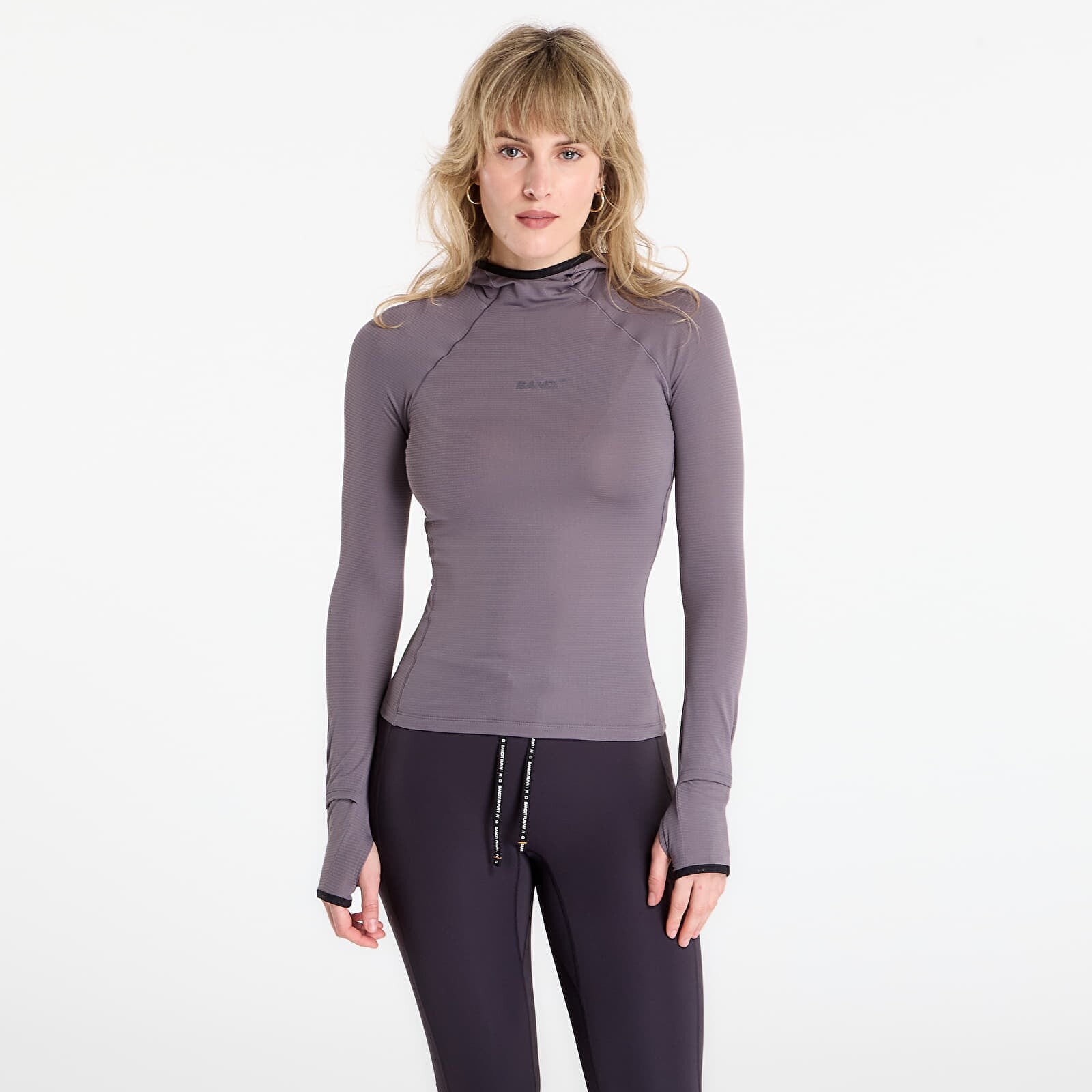 Tričko BANDIT AuraGrid™ Hooded Performance Top Haze M