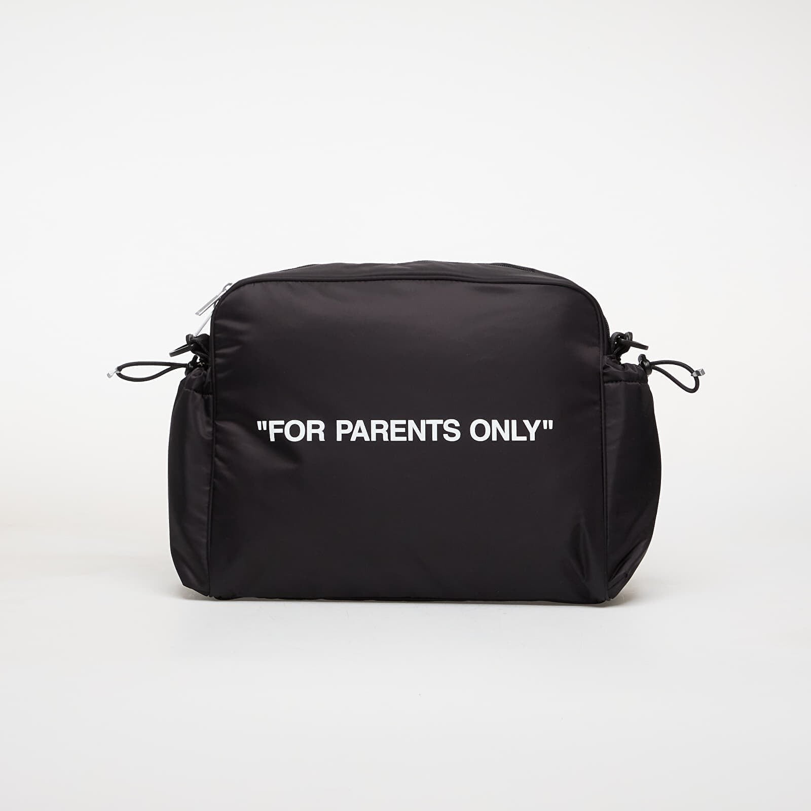 Taška OFF-WHITE KIDS For Parents Only Diaper Bag Black/ White Universal