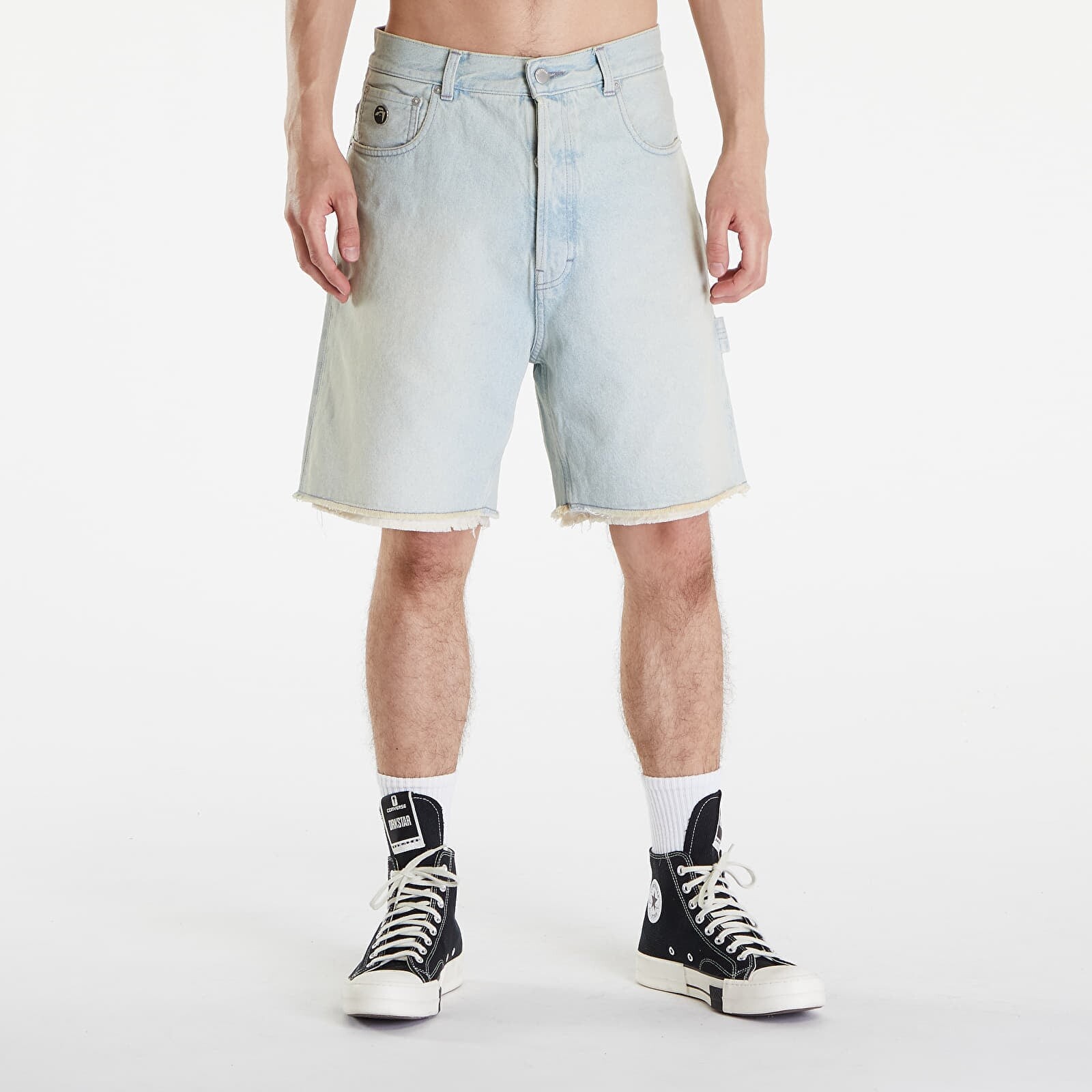 Šortky Ambush Rawedge Regular Denim Shorts Light Blue 32