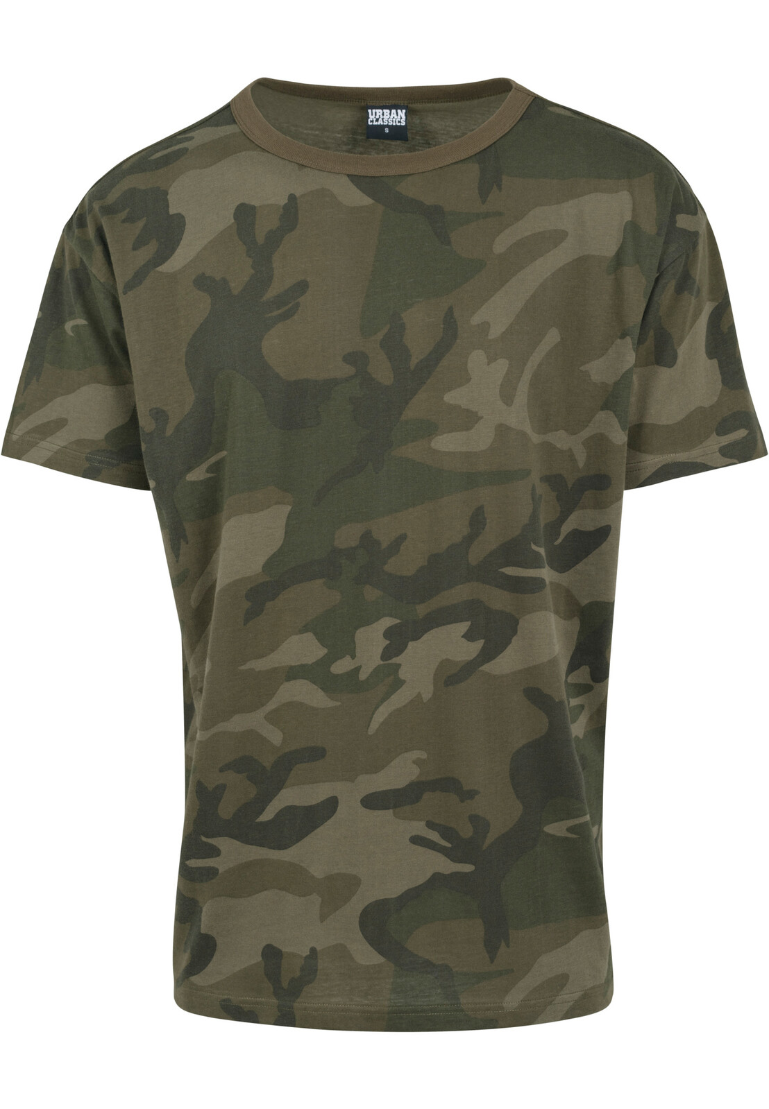 Camo Oversized Tee Olive Camo