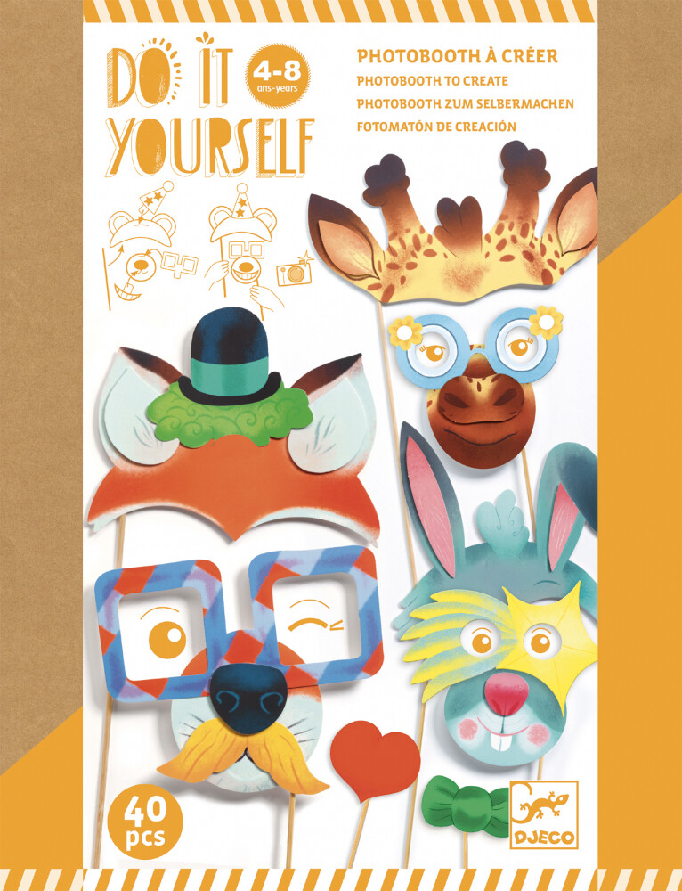 DJECO DIY Vyrob si sám Zvířecí masky