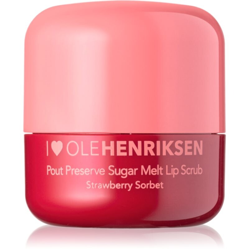 OLEHENRIKSEN Pout Preserve Sugar Melt Exfoliating Lip Scrub cukrový peeling na pery odtieň Strawberry Sorbet 8 g